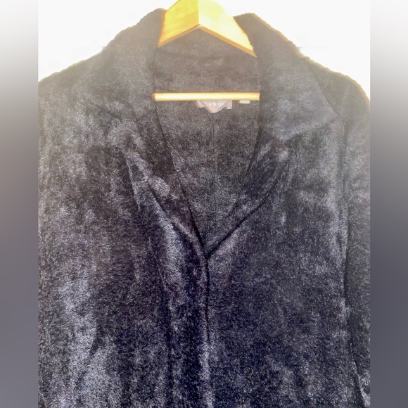 Like NEW! Heavenly Fur Sweater Jacket - Picture 6 of 6